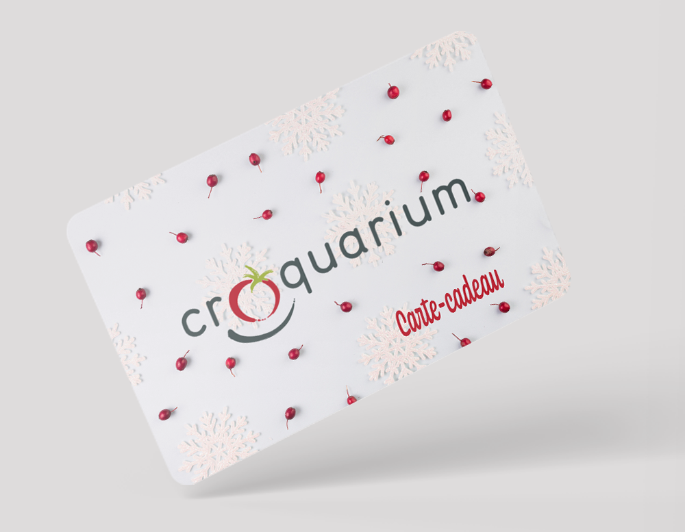 Croquarium | Carte-cadeau | Offrez la saveur en cadeau